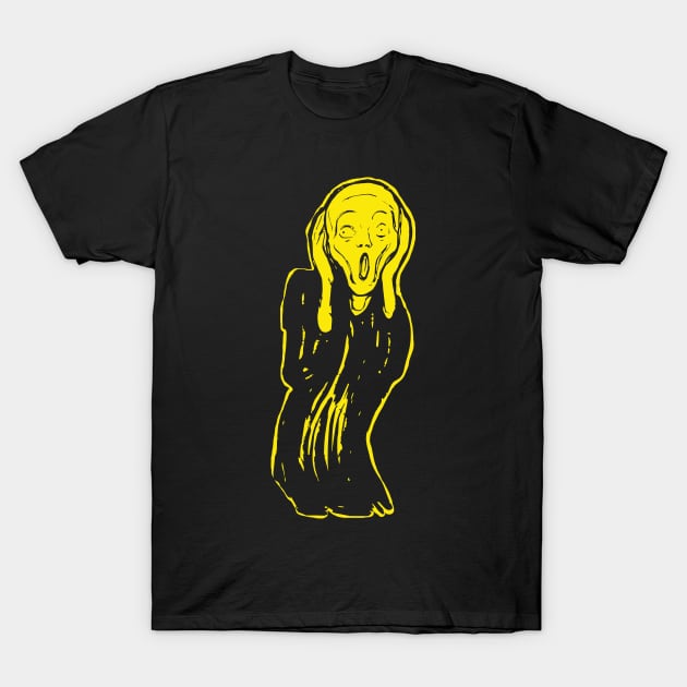 The Scream  minimalized T-Shirt by pelagio